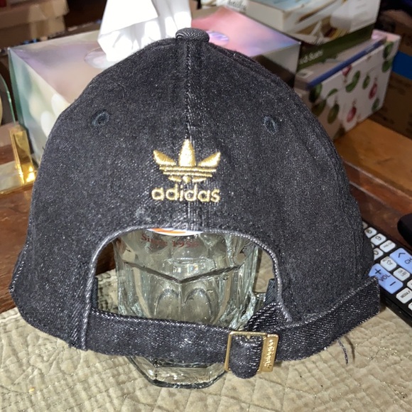 ADIDAS DENIM BASEBALL CAP - Picture 3 of 3